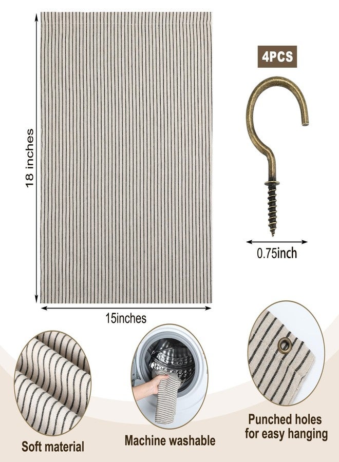 Ribbonlic Reusable Rag Cloth & Dish Towel Holder Natural Cotton Vintage Bag for Kitchen, Laundry Room, Bathroom Storage - Image 3
